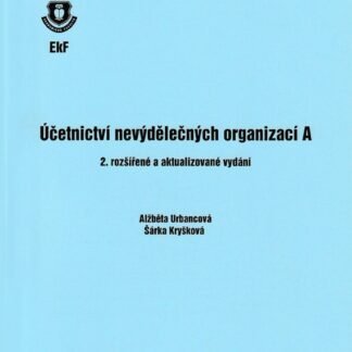 Účetnictví nevýdělečných organizací A