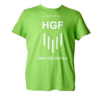 HGF-Tričko pánské, zelené